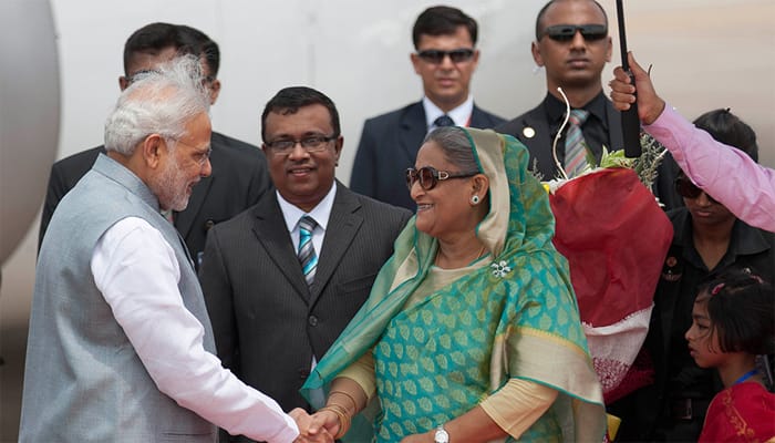 India, Bangladesh sign historic land swap deal, ink 22 agreements