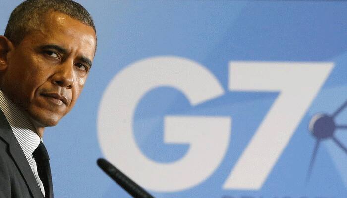 Obama says G7 must stand up to Russian `aggression` in Ukraine