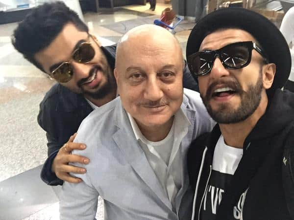 The REAL Stars of #IIFA2015 were @RanveerOfficial & @arjunk26. They were charming, witty, irreverent & hilarious.:)  Twitter@AnupamPkher