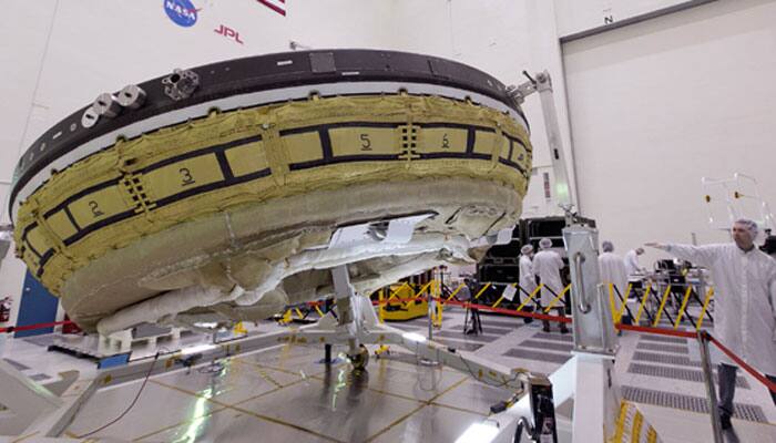 Watch: NASA&#039;s &#039;flying saucer&#039; fails its second test flight