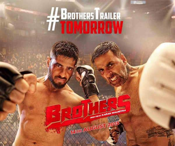 Tomorrow... The trailer launch of the much-awaited #Brothers... Here's the new poster... - Twitter@taran_adarsh