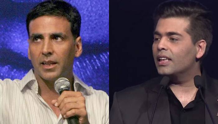 Akshay Kumar takes a dig at Karan Johar