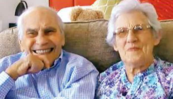 With a combined age of 194 years, British lovebirds crowned world&#039;s oldest newlyweds