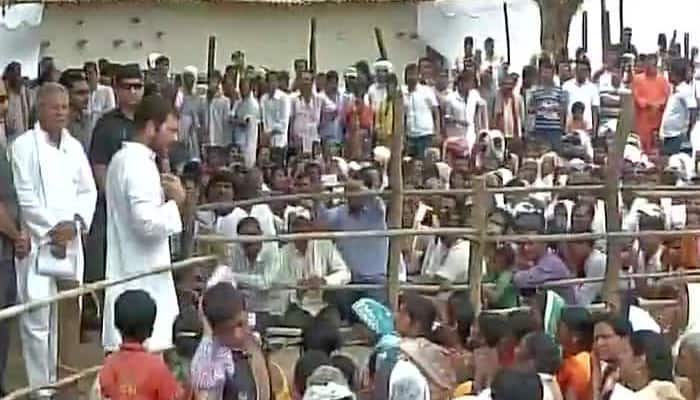 Congress stands with you, Rahul Gandhi tells farmers in Chhattisgarh