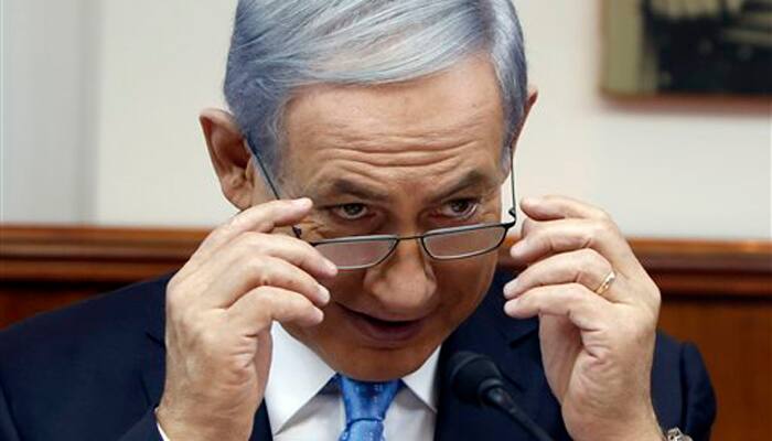Israel`s Netanyahu says boycott efforts recall Nazi Germany