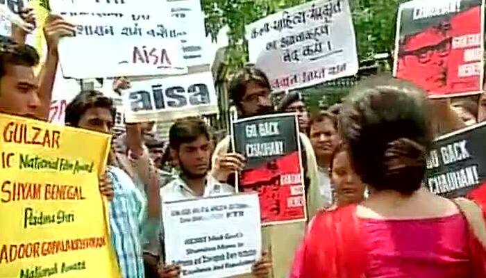 AISA protests against Gajendra Chauhan&#039;s appointment as FTII chief