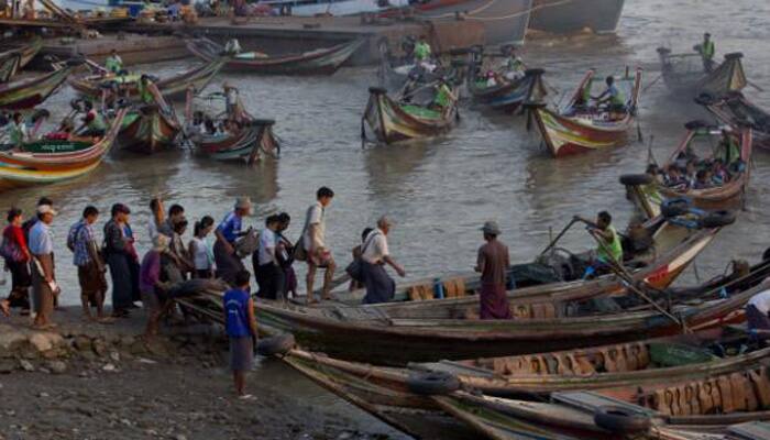 Water reveals two sides of Myanmar`s economic boom