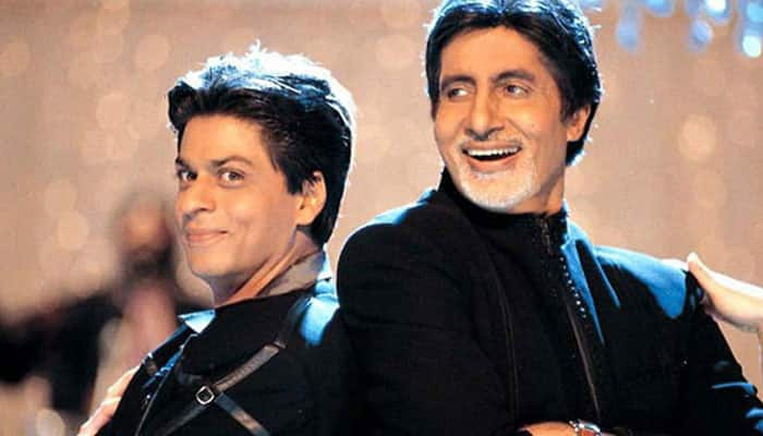 Flashback: Amitabh Bachchan, Shah Rukh Khan in first photo shoot!