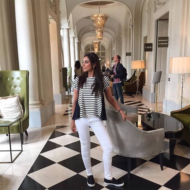 Color coordinating at the #TrianonPalaceVersailles, a lush Waldorf Astoria property just minutes from the Palace. Twitter@Lisaraniray 