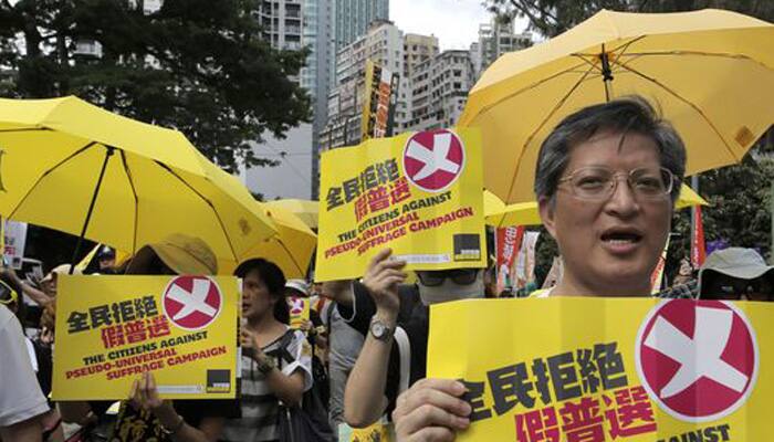 China state media calls Hong Kong opposition &quot;destroyers&quot; after electoral reform vetoed