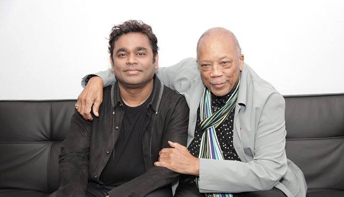 When AR Rahman met Quincy Jones!