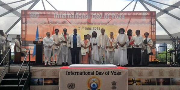 International Yoga Day a platform to unite world: Sushma Swaraj at United Nations