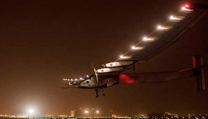 Solar Impulse set to take off early Wednesday: Team