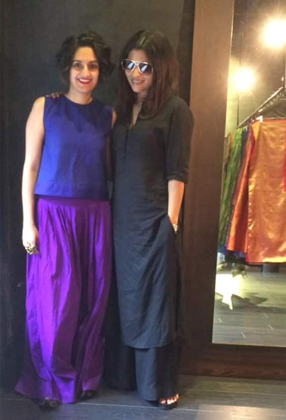 At @payalkhandwala's gorgeous new store at Grants Building, Colaba! Twitter@konkonas