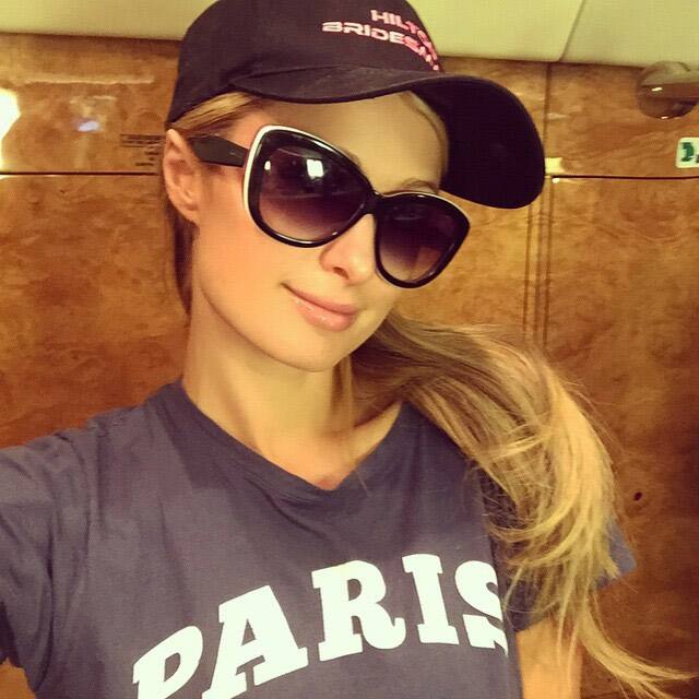 Paris in Paris. Twitter@ParisHilton