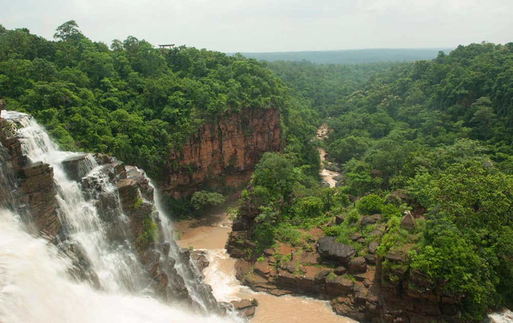 Tirathgarh Waterfall - Pic Courtesy: Chhattisgarh tourism