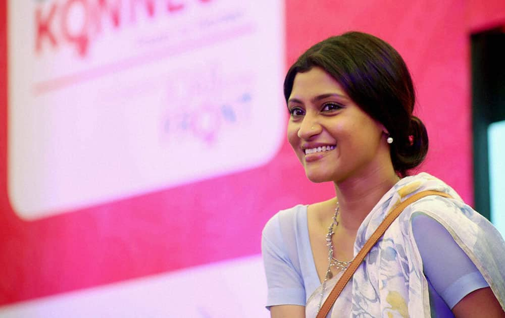 Bollywood actress Konkana Sen Sharma during a discussion on career struggles and strategies for women in Mumbai.