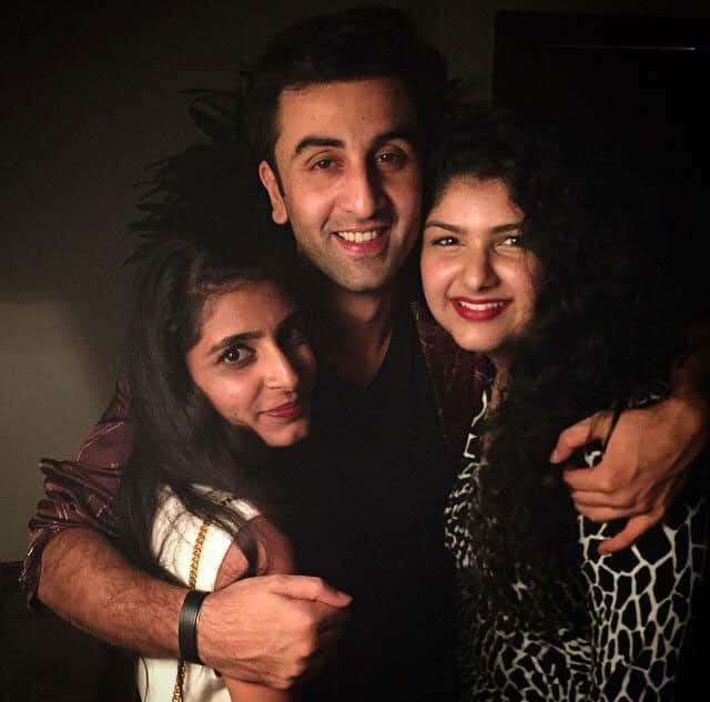 @RanbirKapoorFC  :- Ranbir with Anshula Kapoor at Arjun Kapoor's birthday bash -twitter