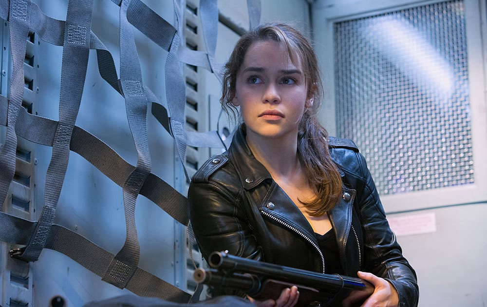 Emilia Clarke as Sarah Connor, in 'Terminator Genisys,' from Paramount Pictures and Skydance Productions. 