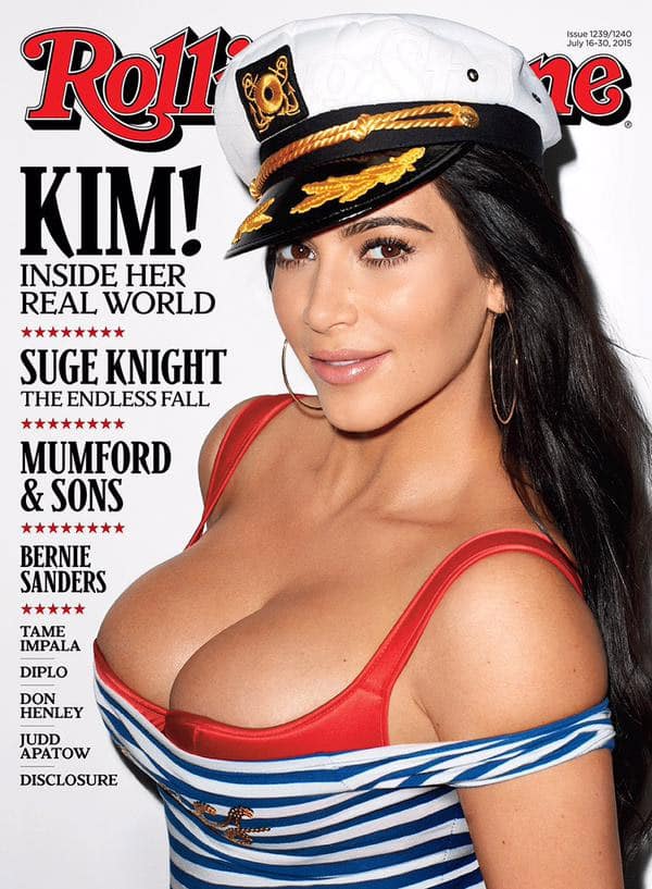 Cover of Rolling Stone!!!! @TerryRichardson @makeupbymario @mrchrismcmillan @carlynecerfdedudzeele - Twitter@KimKardashian