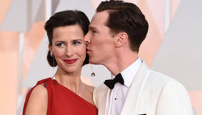 Benedict Cumberbatch&#039;s wife Sophie Hunter flaunts tiny waist