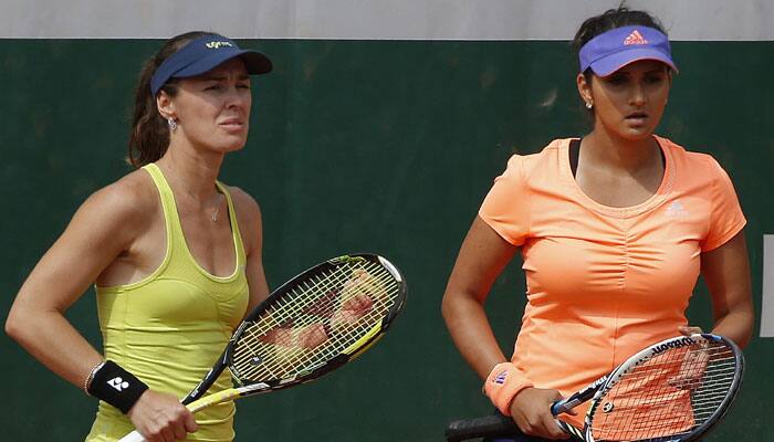 Sania Mirza-Martina Hingis enter Wimbledon quarters