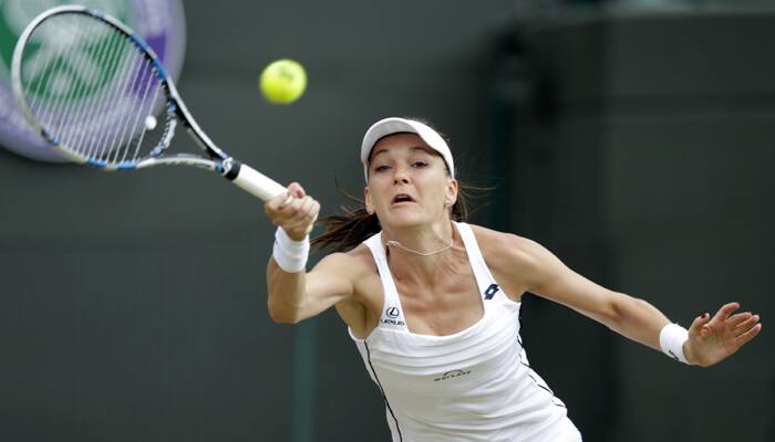 Agnieszka Radwanska&#039;s grasscourt pedigree helps her reach semis