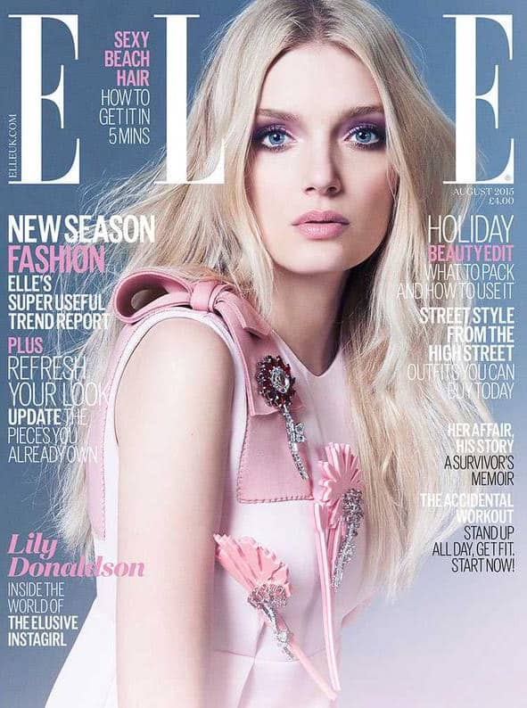 This is how to recreate @LilyMDonaldson's beautiful ELLE cover look at home: http://on.elleuk.com/1Tjc3Dc  Twitter@ELLEUK