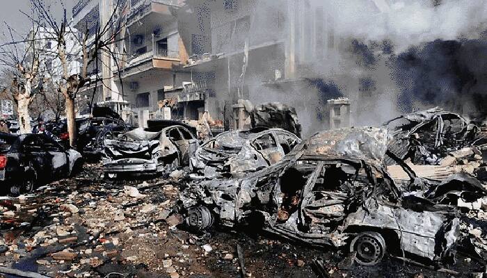 Bomb, rockets kill 19 civilians in Syria`s Aleppo: Monitor