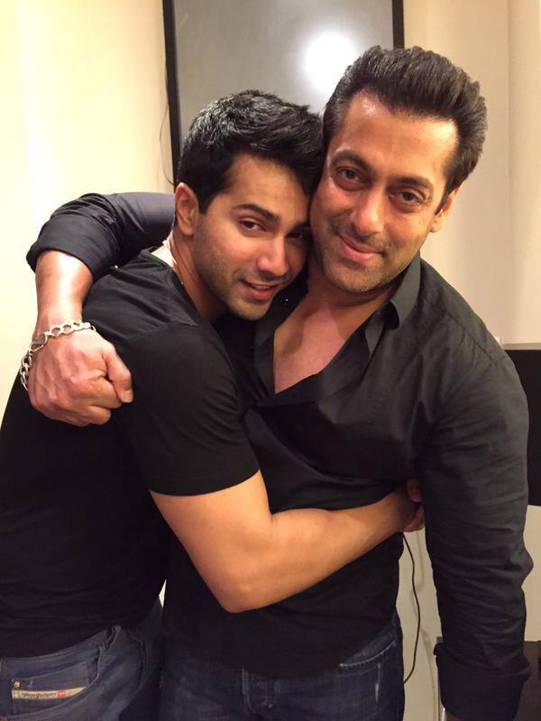 To my baby friend @Varun_dvn & my awesome brother @BeingSalmanKhan - Twitter@khanarpita