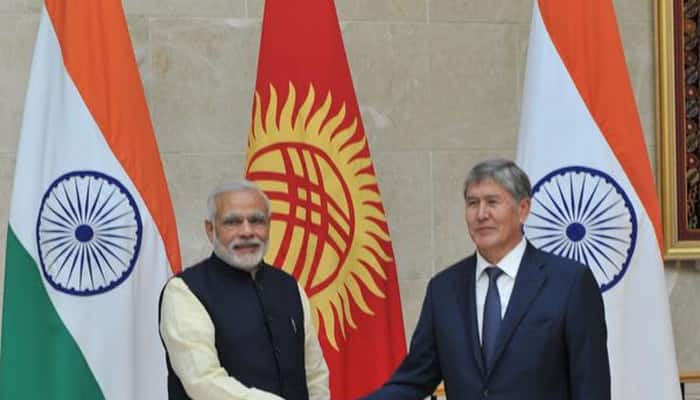 Kyrgyzstan a key part in India&#039;s Central Asia vision: PM Modi