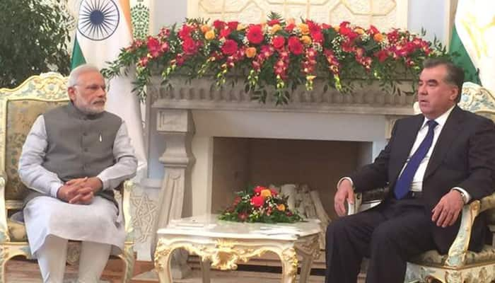 PM Modi pitches for expanding scale of cooperation with Tajikistan