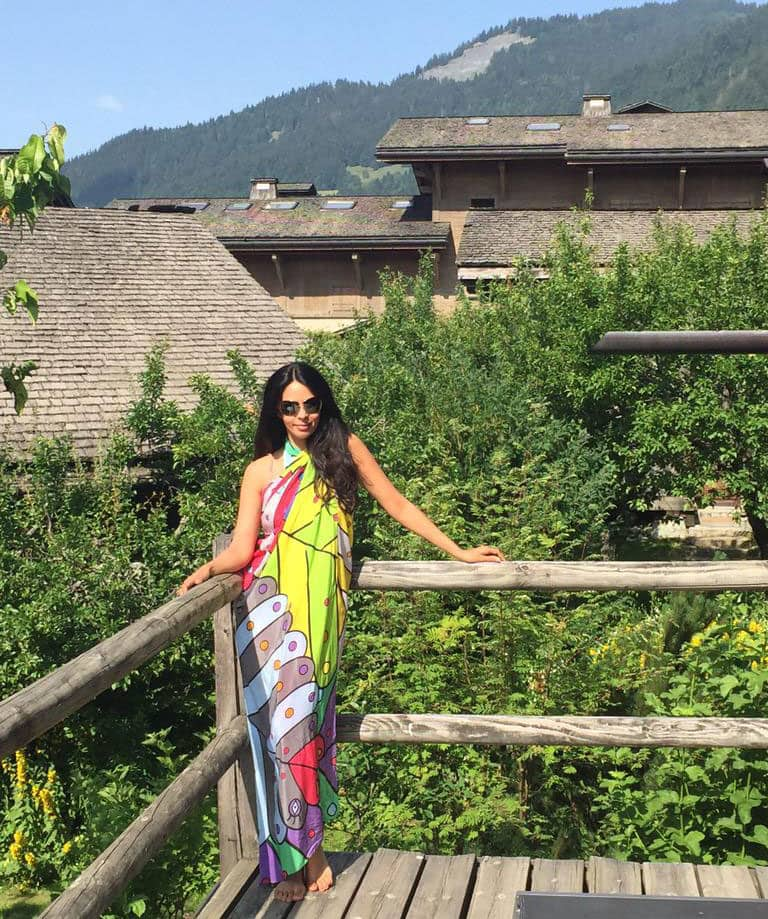 Mallika Sherawat ‏:- Loving the yoga retreat in the mountains:)  -twitter
