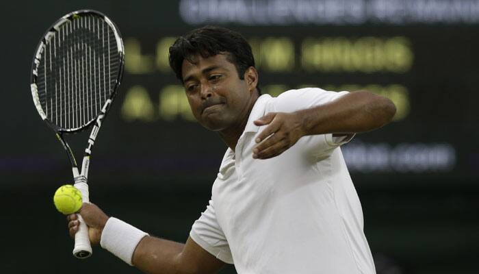 Wimbledon 2015: Sachin Tendulkar lauds &#039;terrific role model&#039; Leander Paes, Sumit Nagal