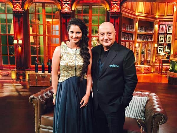 Congratulations @MirzaSania for d glory you brought to India. Waiting to share ur inspirational story with d world.:) Twitter‏@AnupamPkher