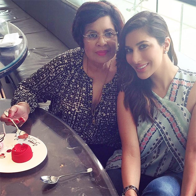 Happy b'day to my beautiful, amazing, inspiring mother.. Am the luckiest girl cos ur all mine! Love u so much. Twitter@Sophie_Choudry