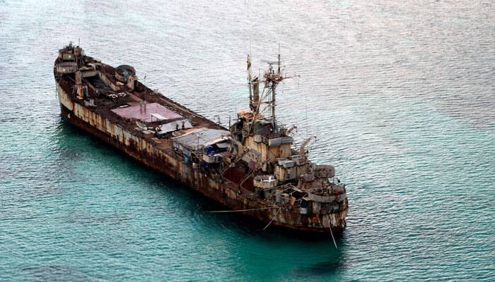 Philippines repairs crumbling South China Sea ship outpost