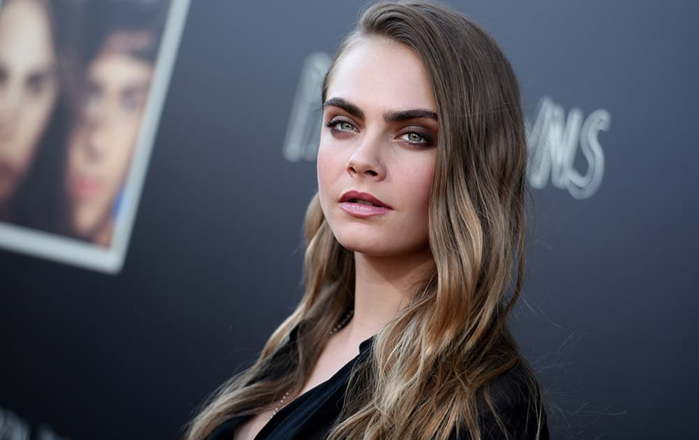 Cara Delevingne arrives at 