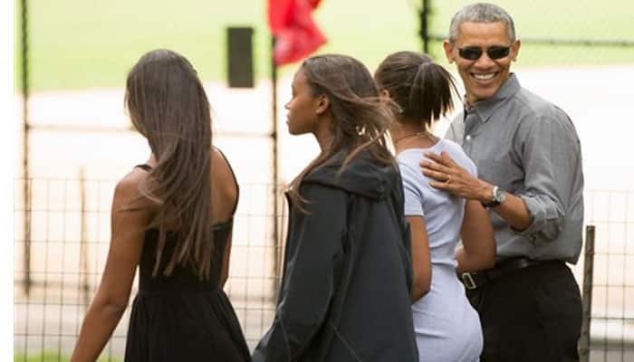 Bonding time for President Obama, teenage daughters during NYC getaway