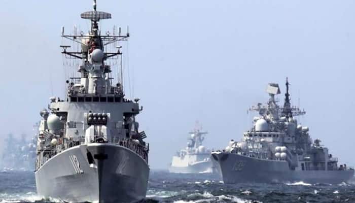 In a first, Chinese Navy&#039;s missile destroyer docks at Mumbai port