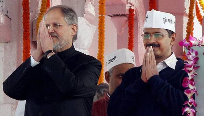 Inappropriate references for PM do not reflect well on CM: Najeeb Jung to Arvind Kejriwal 