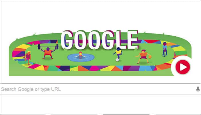 Google Doodle celebrates Special Olympics World Games 2015