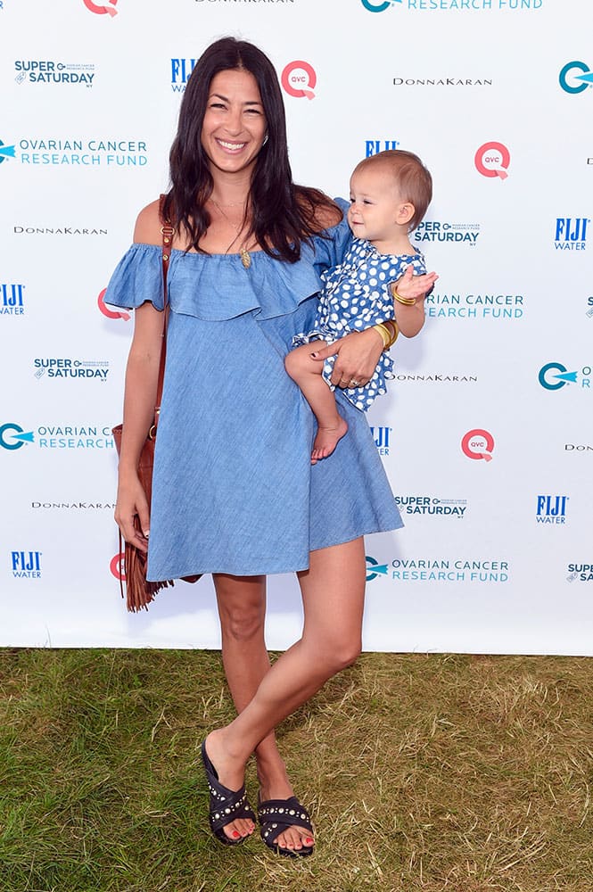 Rebecca Minkoff attends the 18th Annual Super Saturday fundraiser to benefit the Ovarian Cancer Research Fund at Nova's Ark Project in Water Mill, in New York.