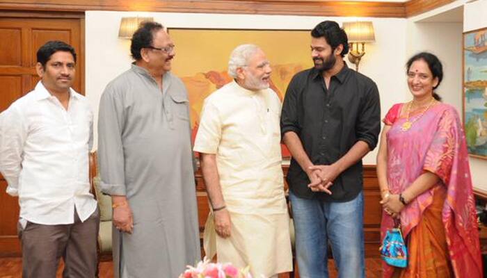 &#039;Baahubali&#039; actor Prabhas meets PM Modi