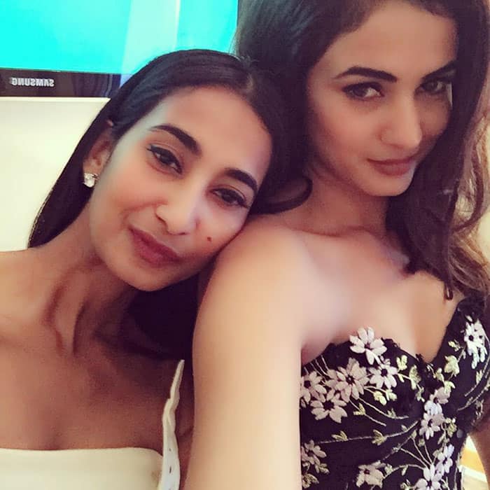 SONAL CHAUHAN :- Because it was a SUNDAY!!!! #throwback #tbt #sisters #paris #ralphandrusso @ le meurice -instagram