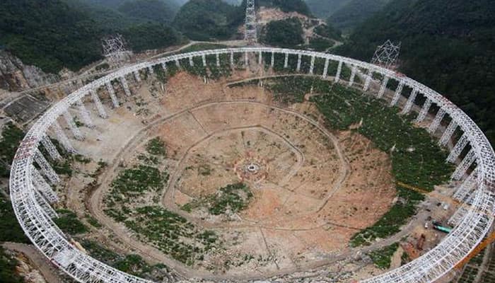 Search for Alien life: China rushes to finish world&#039;s largest radio telescope