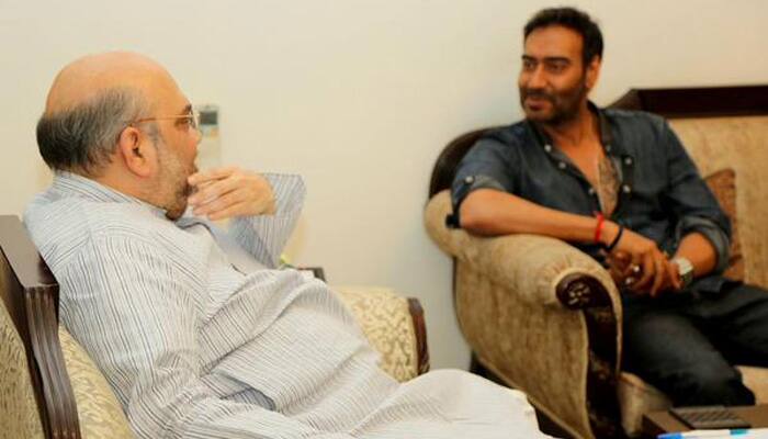 When Ajay Devgn met BJP President Amit Shah