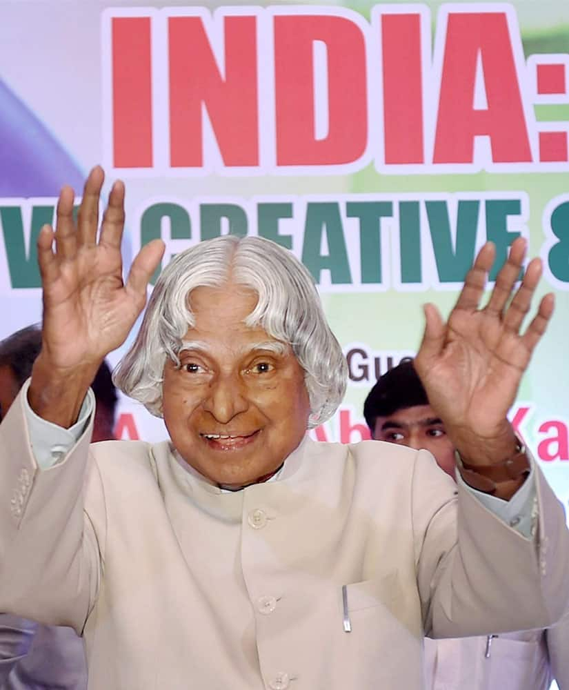 File photo of former president APJ Abdul Kalam.