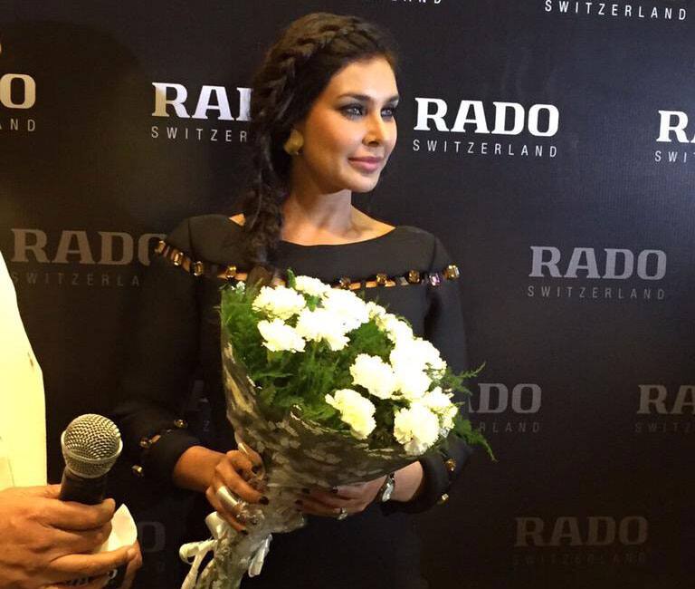 Lisa Ray :- Thanks #Chandigarh for all the love. Loved my fresh and easy braids by @o_mehak and @shivan_narresh dress. #Rado -twitter