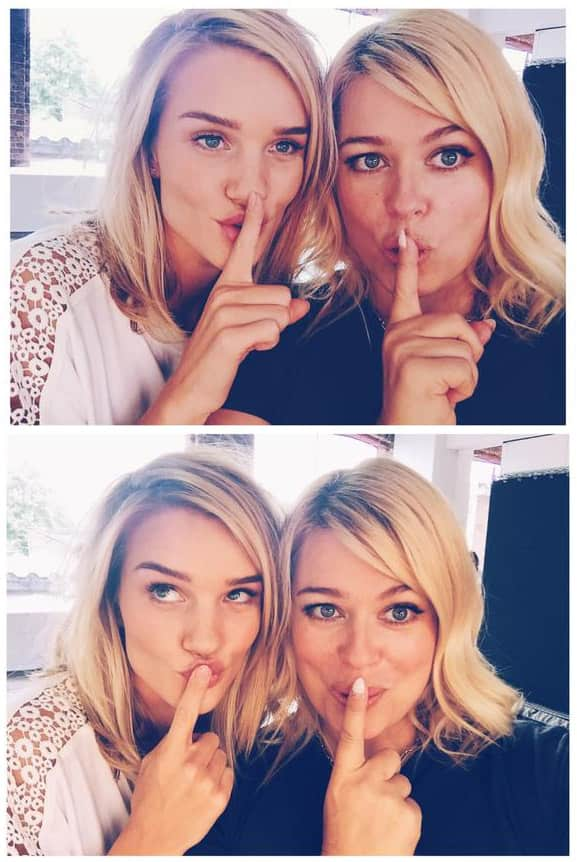 Ssshhhhh... Working on a special project coming soon with my girl @amandadecadenet - Twitter‏@RosieHW